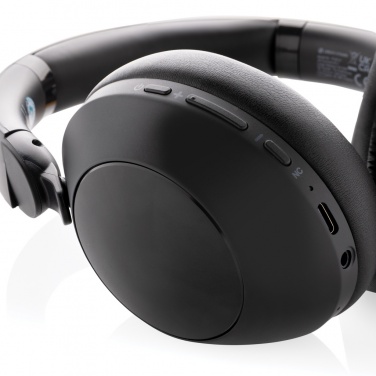 Logo trade promotional products image of: Urban Vitamin Cupertino RCS rplastic ANC headphone