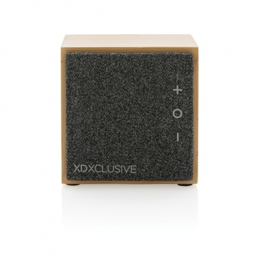 Logotrade advertising product image of: Wynn 5W bamboo wireless speaker