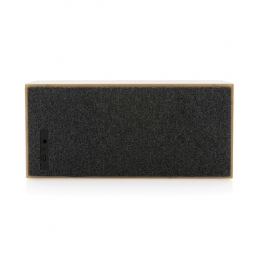 Logo trade business gift photo of: Wynn 20W bamboo wireless speaker