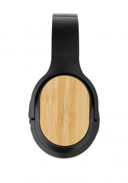 Logotrade advertising products photo of: RCS and bamboo Elite Foldable wireless headphone