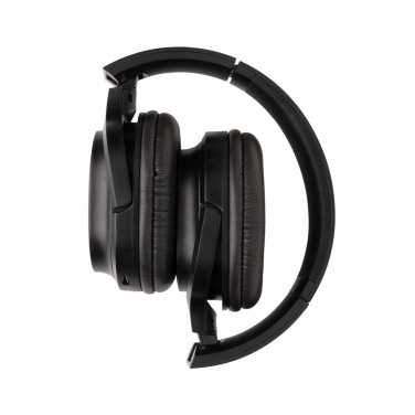 Logotrade promotional giveaways photo of: RCS recycled plastic Elite Foldable wireless headphone