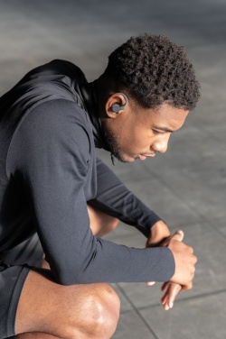 Logo trade corporate gifts picture of: Urban Vitamin Pacifica RCS rplastic earbuds