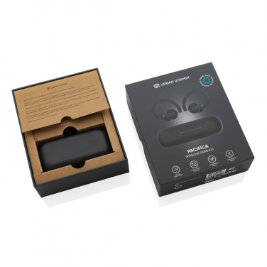Logotrade promotional product picture of: Urban Vitamin Pacifica RCS rplastic earbuds