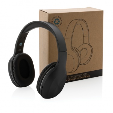 Logotrade corporate gifts photo of: RCS recycled plastic JAM wireless headphone