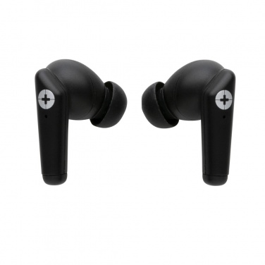 Logotrade advertising product image of: RCS recycled plastic Swiss Peak TWS earbuds 2.0