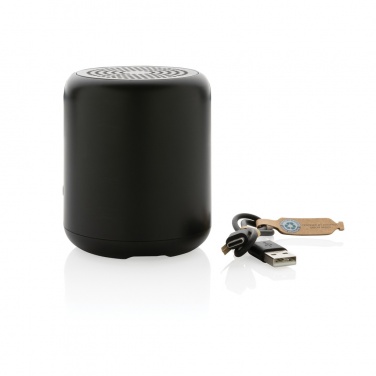 Logotrade business gift image of: RCS certified recycled plastic 5W Wireless speaker