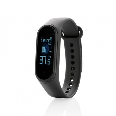 Logo trade promotional giveaways image of: Stay Healthy Bracelet Thermometer