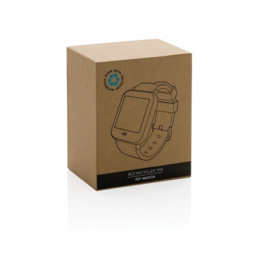 Logo trade promotional products image of: RCS recycled TPU Fit Watch