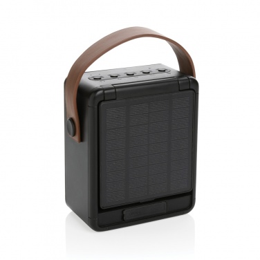 Logo trade promotional giveaways picture of: Skywave RCS recycled plastic solar speaker 12W