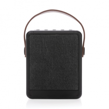 Logo trade promotional items picture of: Skywave RCS recycled plastic solar speaker 12W