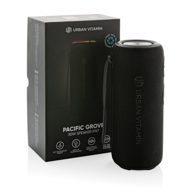 Logotrade promotional items photo of: Urban Vitamin Pacific Grove RCS rplastic 30W speaker IPX7