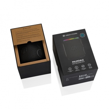 Logotrade promotional product picture of: Urban Vitamin Palmdale RCS rplastic 16W speaker IPX7