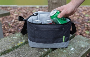 Logo trade promotional items picture of: Duo colour RPET cooler bag