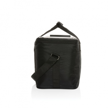 Logo trade promotional giveaways image of: Pedro AWARE™ RPET deluxe cooler bag with 5W solar panel