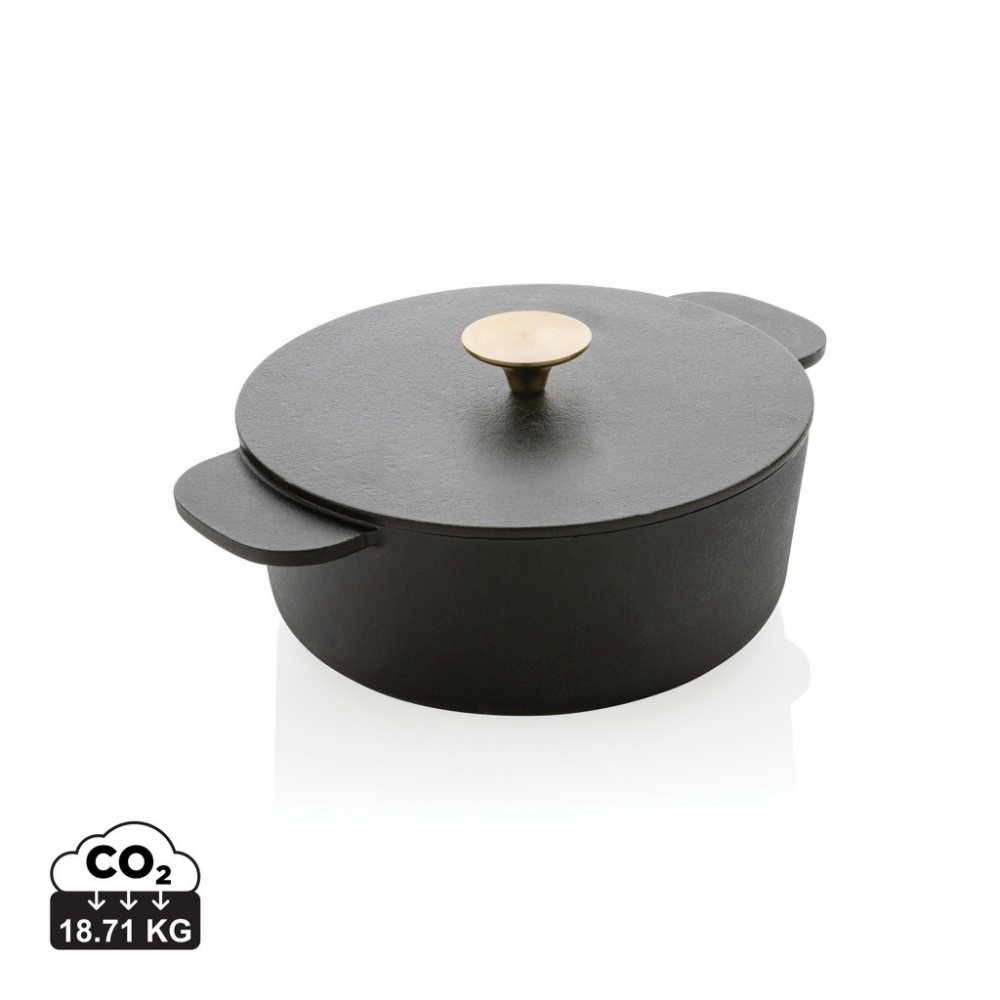 Logo trade promotional items image of: Ukiyo cast iron pan medium