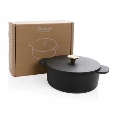 Logo trade promotional giveaways picture of: Ukiyo cast iron pan medium