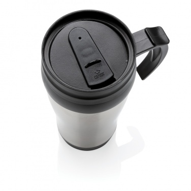 Logo trade promotional giveaways picture of: Stainless steel mug