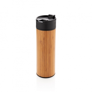 Logotrade promotional merchandise photo of: Bogota vacuum bamboo coffee mug