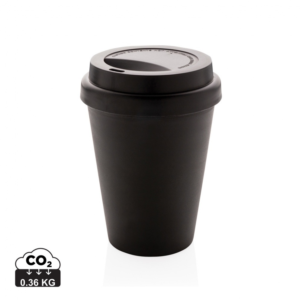 Logo trade promotional merchandise photo of: Reusable double wall coffee cup 300ml