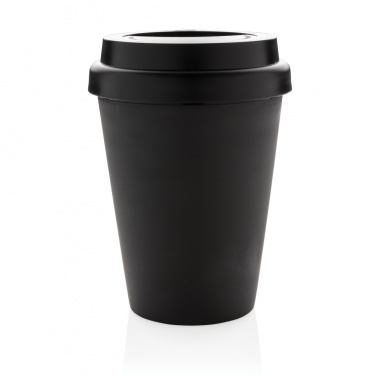 Logo trade promotional product photo of: Reusable double wall coffee cup 300ml
