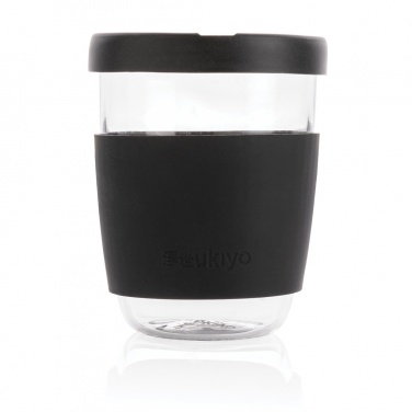 Logotrade promotional gifts photo of: Ukiyo borosilicate glass with silicone lid and sleeve