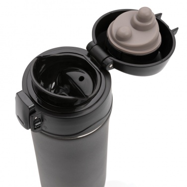 Logo trade promotional items picture of: Metallic easy lock vacuum mug