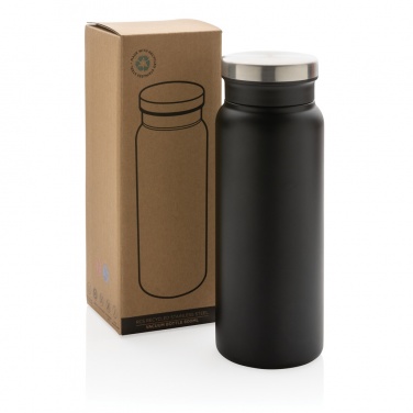 Logo trade promotional gift photo of: RCS Recycled stainless steel vacuum bottle 600ML