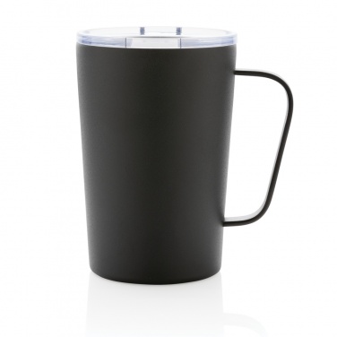 Logotrade corporate gift image of: RCS Recycled stainless steel modern vacuum mug with lid