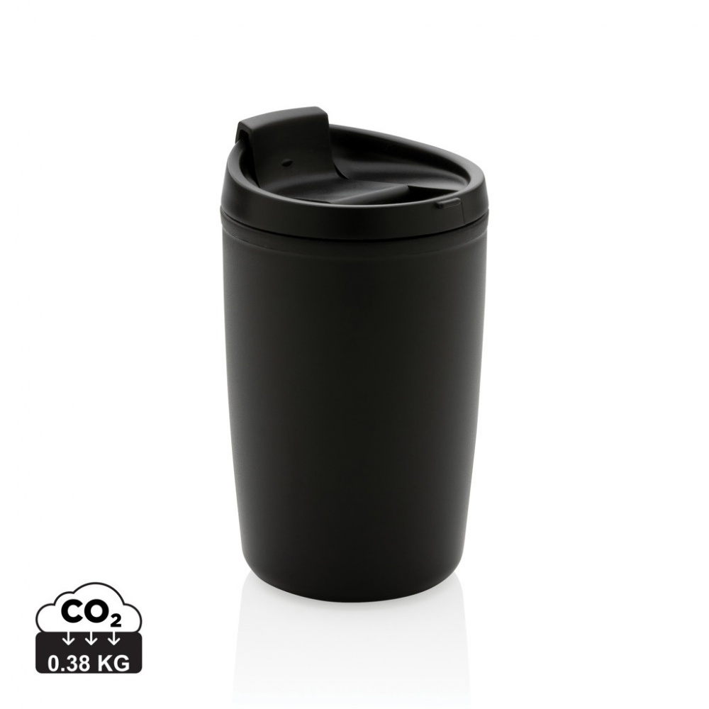 Logotrade promotional product image of: GRS Recycled PP tumbler with flip lid