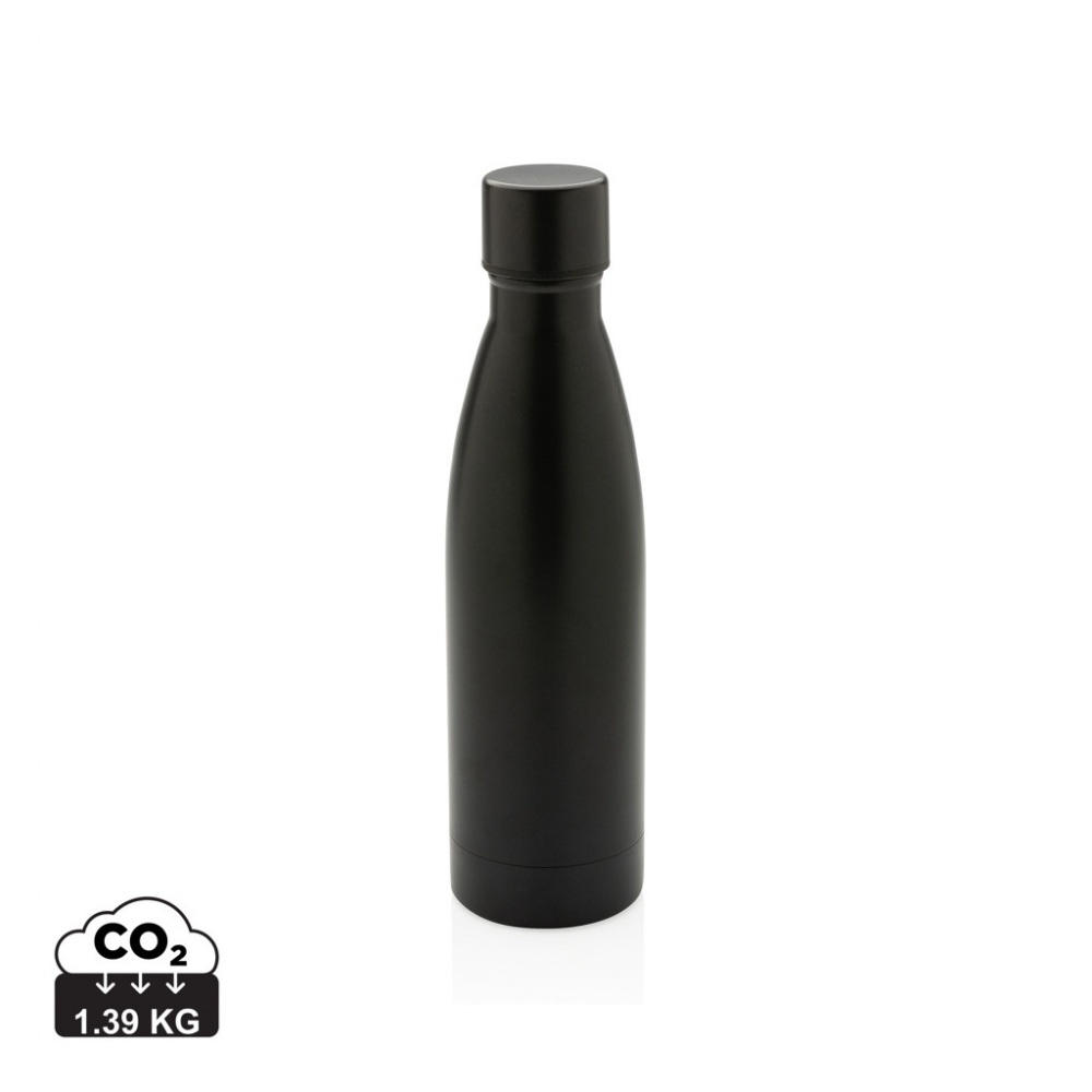 Logotrade promotional product picture of: RCS Recycled stainless steel solid vacuum bottle