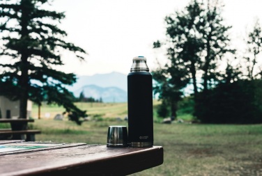 Logo trade advertising products picture of: Swiss Peak Elite 1L copper vacuum flask