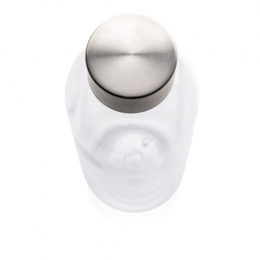 Logo trade promotional merchandise photo of: Leakproof water bottle with metallic lid