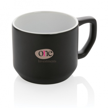 Logotrade corporate gift picture of: Ceramic modern mug 350ml