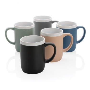 Logotrade business gifts photo of: Ceramic mug with white rim 300ml