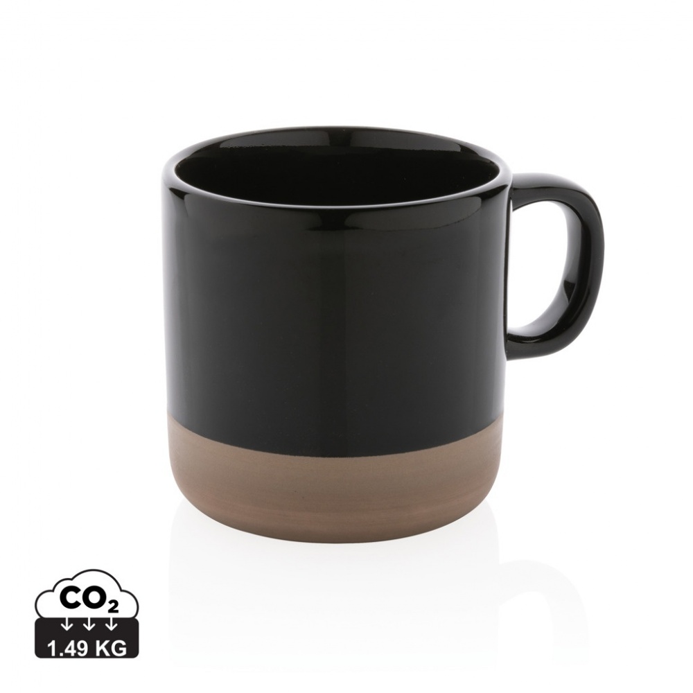 Logotrade promotional gift image of: Glazed ceramic mug 360ml