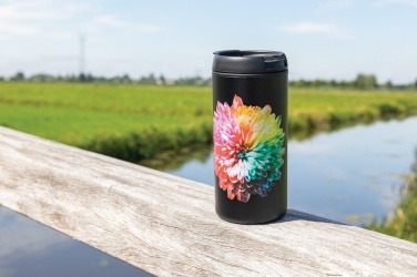Logo trade corporate gifts picture of: Metro RCS Recycled stainless steel tumbler