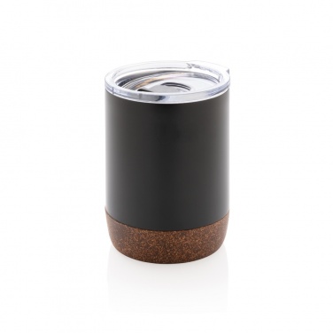 Logo trade business gifts image of: RCS Re-steel cork small vacuum coffee mug