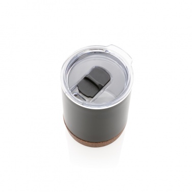 Logo trade advertising product photo of: RCS Re-steel cork small vacuum coffee mug