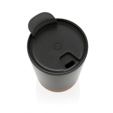 Logotrade promotional item image of: GRS RPP stainless steel cork coffee tumbler