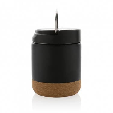 Logo trade promotional giveaways image of: Savory RCS certified recycled stainless steel foodflask