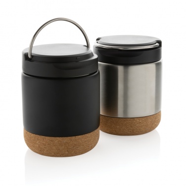 Logotrade promotional giveaway image of: Savory RCS certified recycled stainless steel foodflask