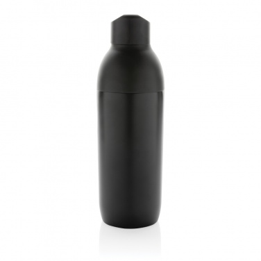 Logo trade promotional merchandise image of: Flow RCS recycled stainless steel vacuum bottle