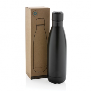 Logotrade promotional merchandise photo of: Eureka RCS certified re-steel single wall water bottle