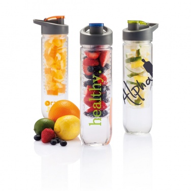 Logo trade advertising product photo of: Water bottle with infuser