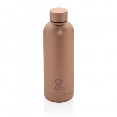 Logo trade promotional merchandise picture of: Impact stainless steel double wall vacuum bottle