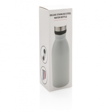 Logotrade promotional item image of: Deluxe stainless steel water bottle