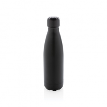 Logotrade corporate gift image of: Solid colour vacuum stainless steel bottle 500 ml