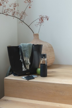 Logo trade promotional giveaways picture of: Ukiyo glass hydration tracking bottle with sleeve