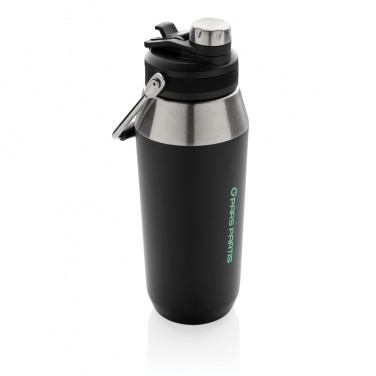 Logo trade promotional items picture of: Vacuum stainless steel dual function lid bottle 1L