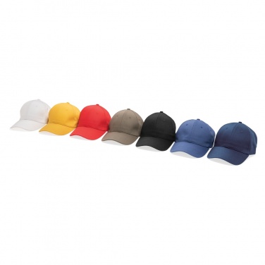 Logo trade advertising product photo of: Impact 6 panel 280gr Recycled cotton cap with AWARE™ tracer